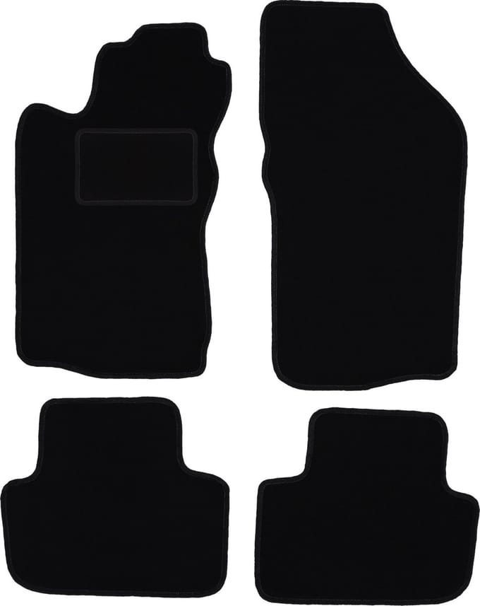 Zwarte veloursmatten voor: Alfa Romeo GT coupé (2003-2010)
