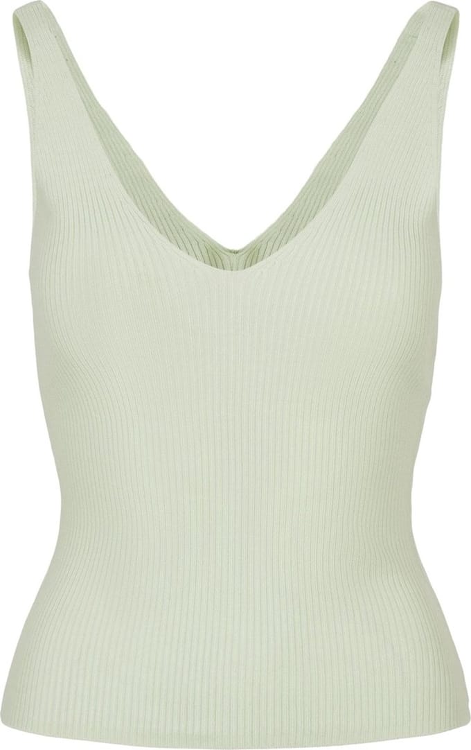 Urban Classics - Rib Knit Mouwloze top - 4XL - Groen