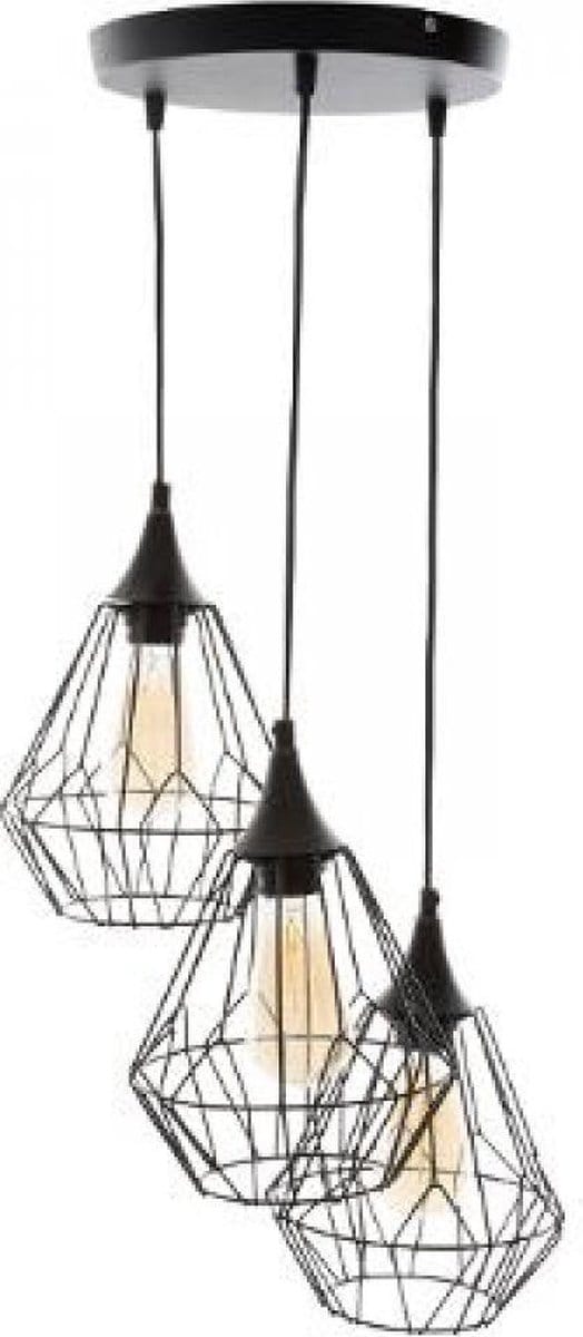 Atmosphera Industriële Hanglamp ZWART