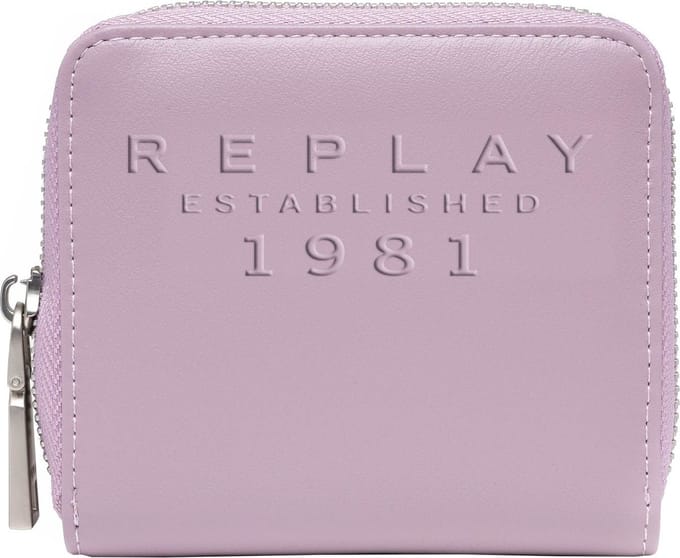 REPLAY Portemonnee Zip Around Wallet LT Lilac Paars