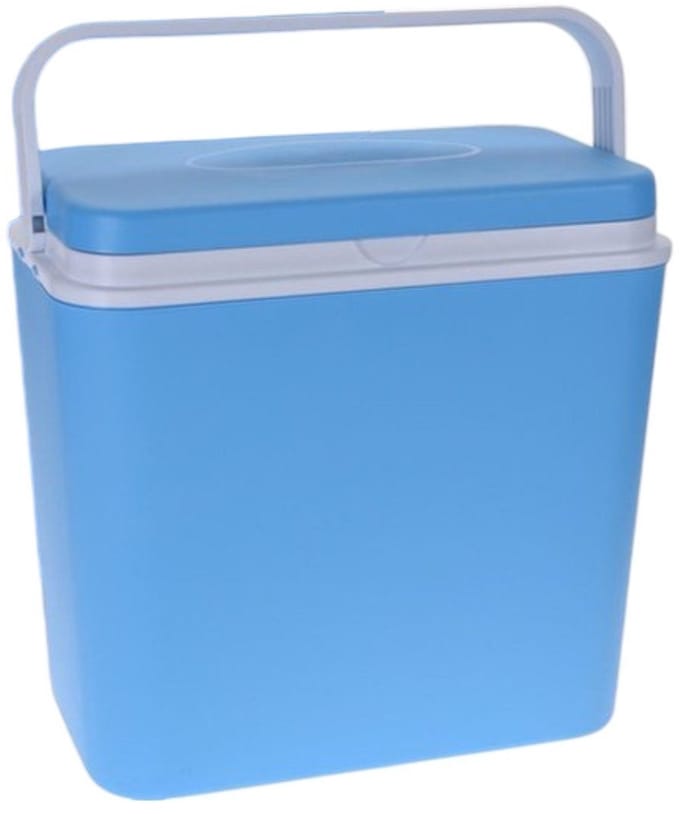 Koelbox van kunststof - 10 liter - Blauw