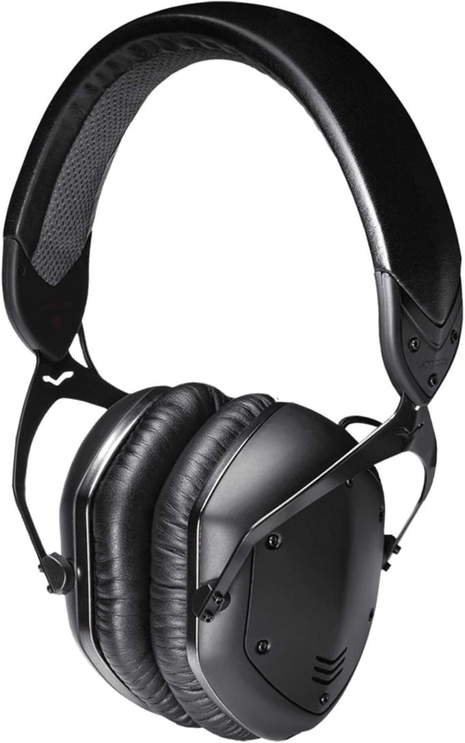 Over-Ear Noise-Isolating Hoofdtelefoon met Dual-Diaphragm Drivers en Exoskeleton Case