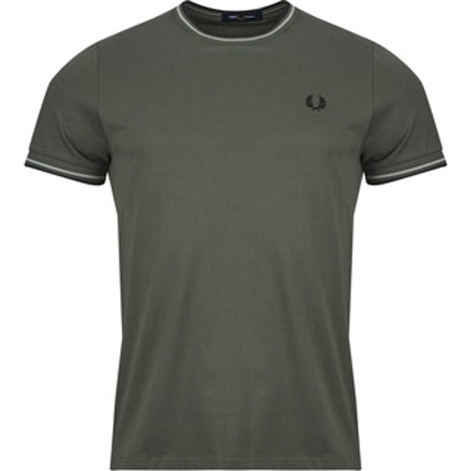 Fred Perry  T-shirt Korte Mouw TWIN TIPPED T-SHIRT