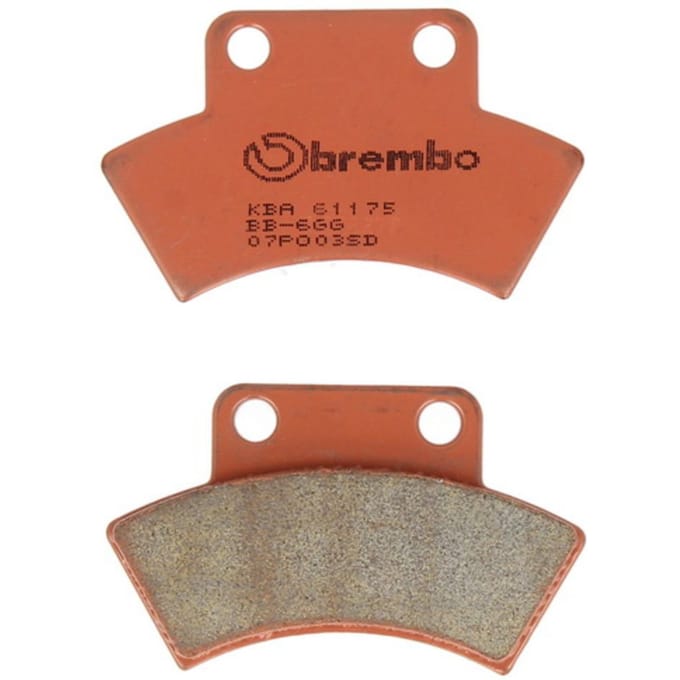 Bremsbelagsatz, ohne Straßenzulassung BREMBO 07PO03SD