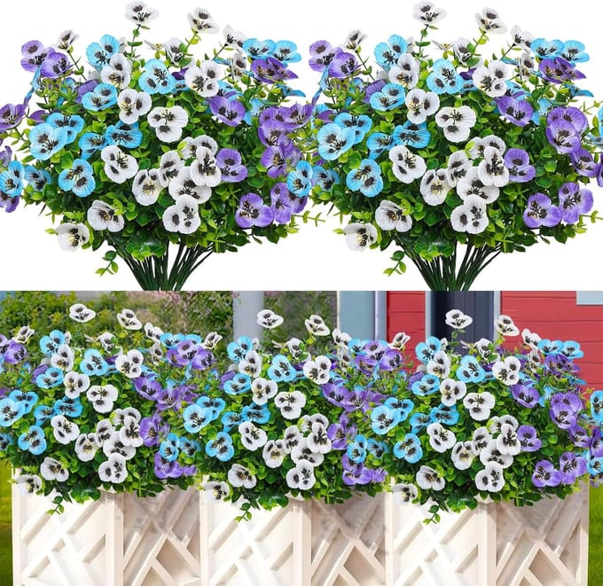 Kunstbloemen Eucalyptus Bundels voor Buiten en Binnen Decoratie
