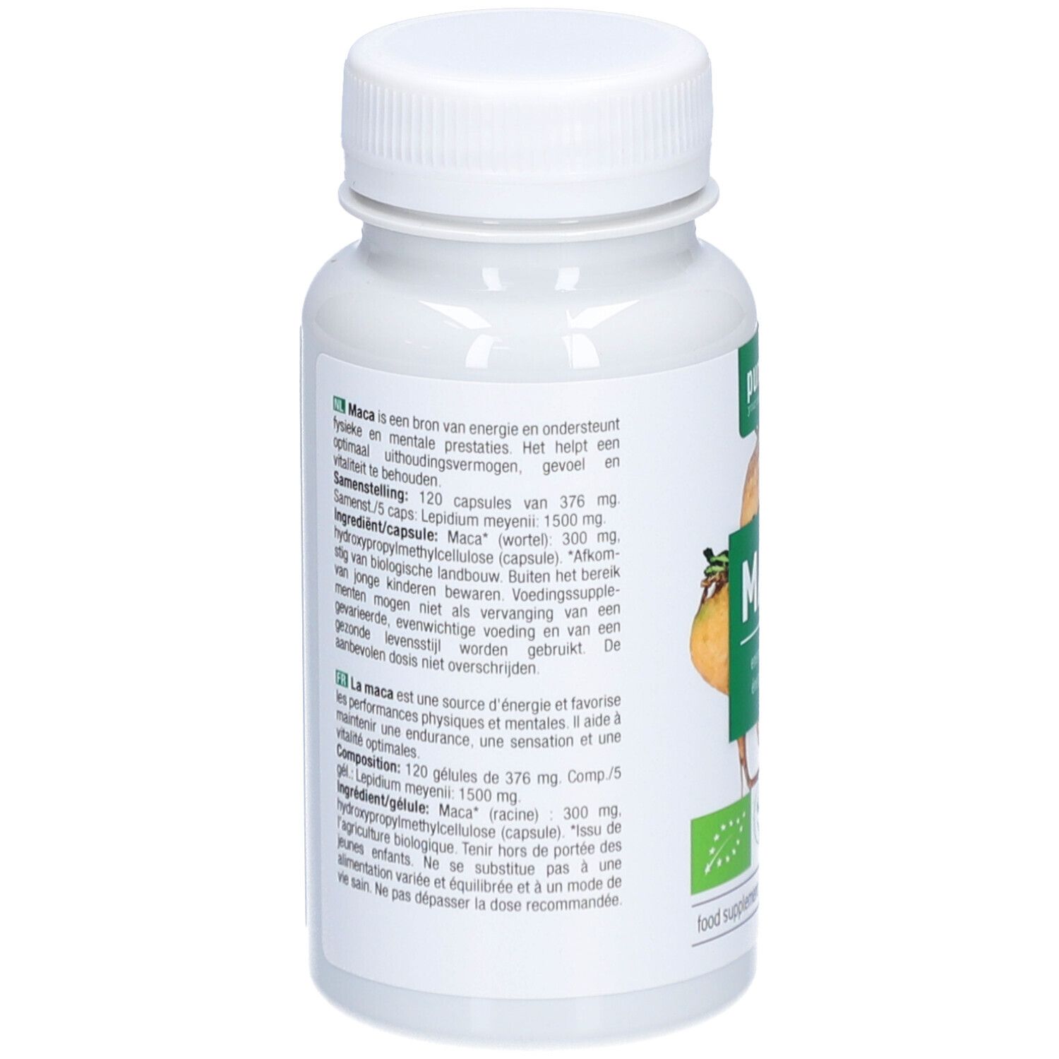 Purasana Maca Bio 120 Capsules