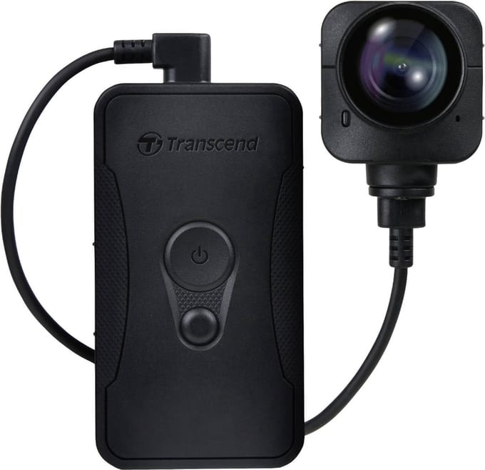 Transcend DrivePro Body 70 Bodycam Bluetooth, GPS, Intern geheugen, Stofdicht, Spatwaterdicht, WiFi