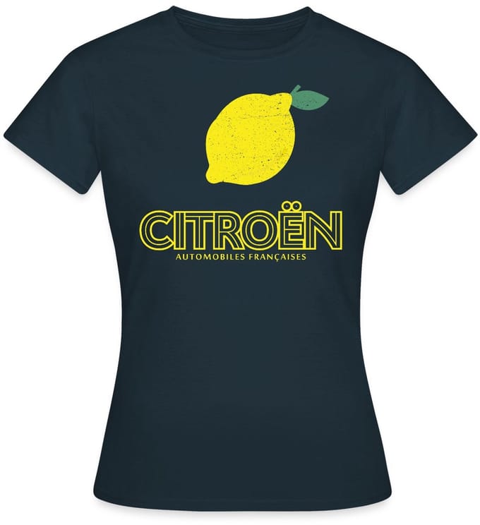 Citroën Frans Woordspeling T-Shirt Dames