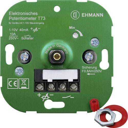PURPL 230V LED Dimmer 0-10V inbouw T73