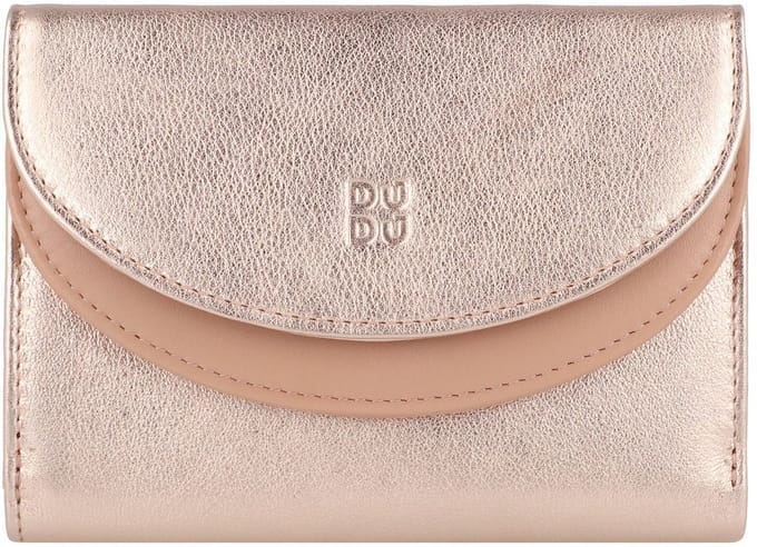 DuDu Lederen portefeuille 13 cm - Dames - Horizontaal - ballerina