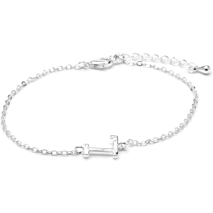 Luxenter Armband met zilveren afwerking - Alphabet