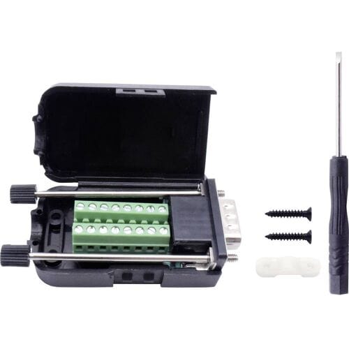 TRU COMPONENTS T1904C098 D-sub male connectorset Aantal polen: 15 Schroeven 1 stuk(s)