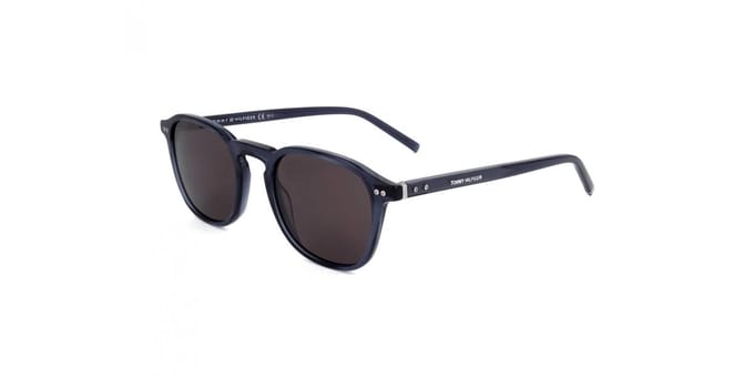 Lunettes de soleil homme Tommy Hilfiger Pjp Ir Transparent Blue/51-22-150 gray