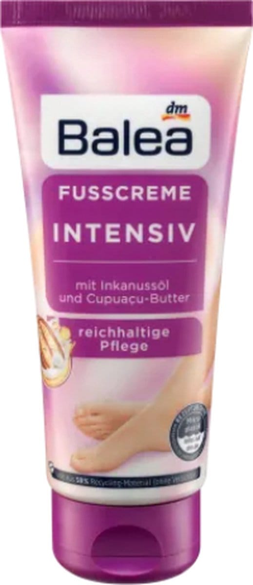 Balea Voetcrème Intensive | 100ml | Intensieve voetverzorging