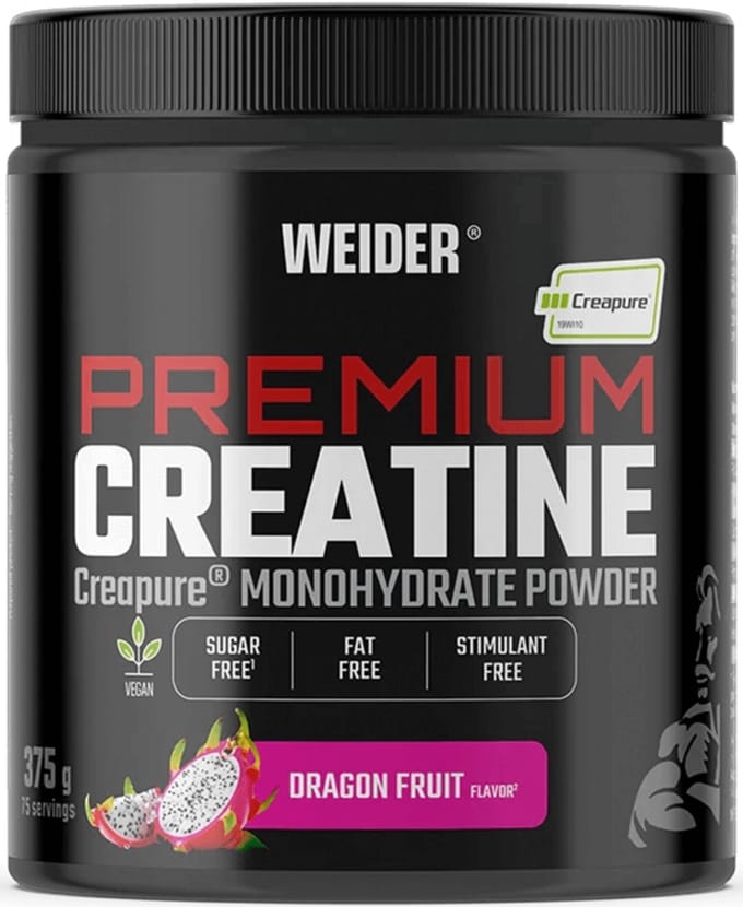 Weider Premium Creatine Creapure - flavoured (375g) Dragon Fruit - Creatine - Creapure