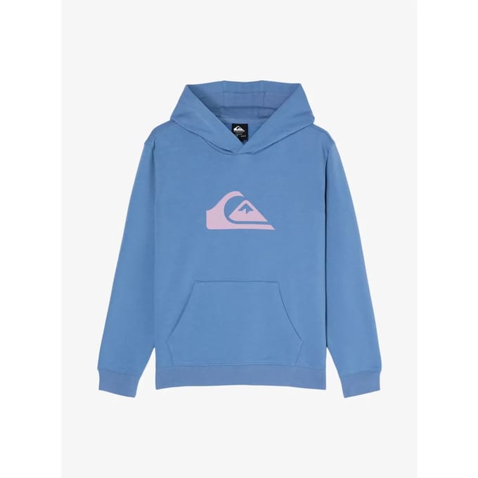 Quiksilver Comp Logo Hoodie Blauw 12 Years Jongen