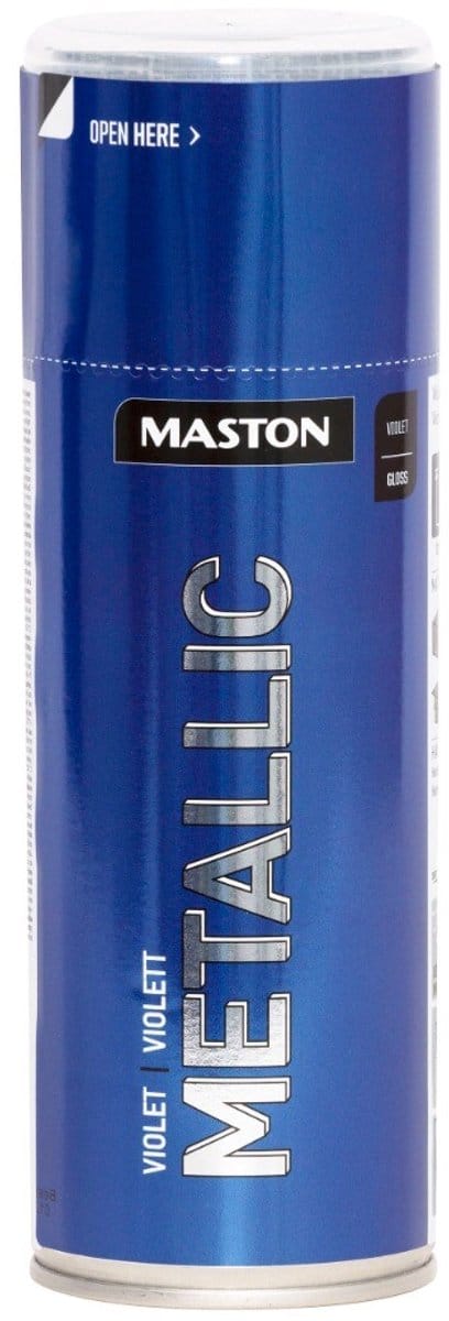Maston Metallic - violet - spuitverf - 400 ml - spuitbus verf