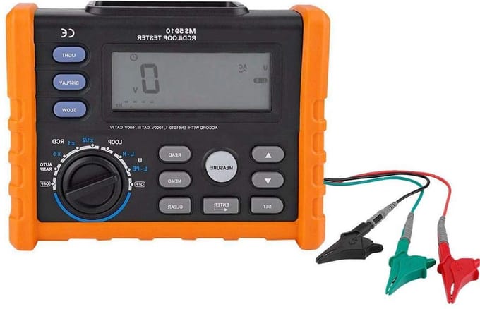 MS5910 lekschakelaar tester digitale weerstandsmeter - RCD-tester voor veiligheidstesten - AC 0 V-440 V .