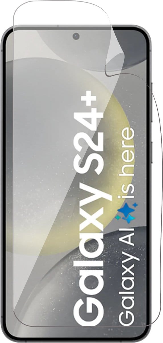 Screenprotector geschikt voor Samsung Galaxy S24 Plus - 1x FlexGuard Screen Protector