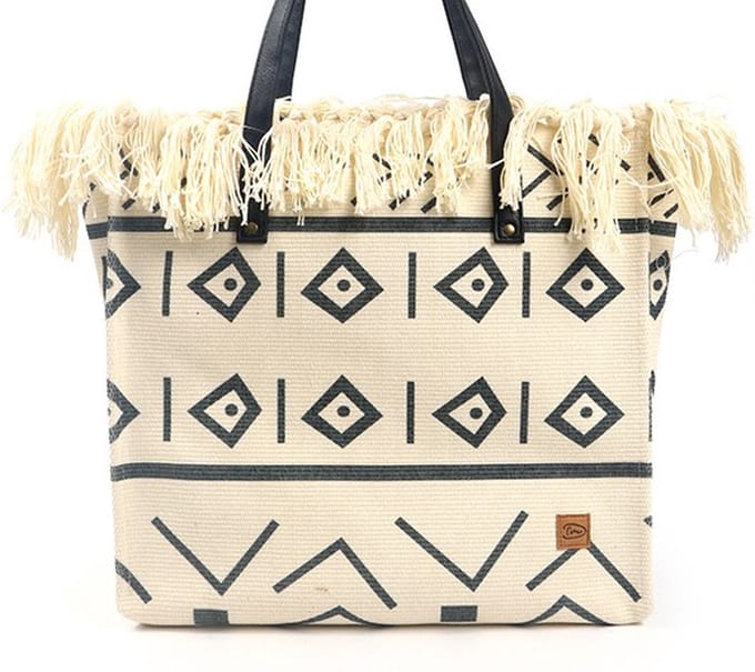 Black schoudertas / shopper Nes