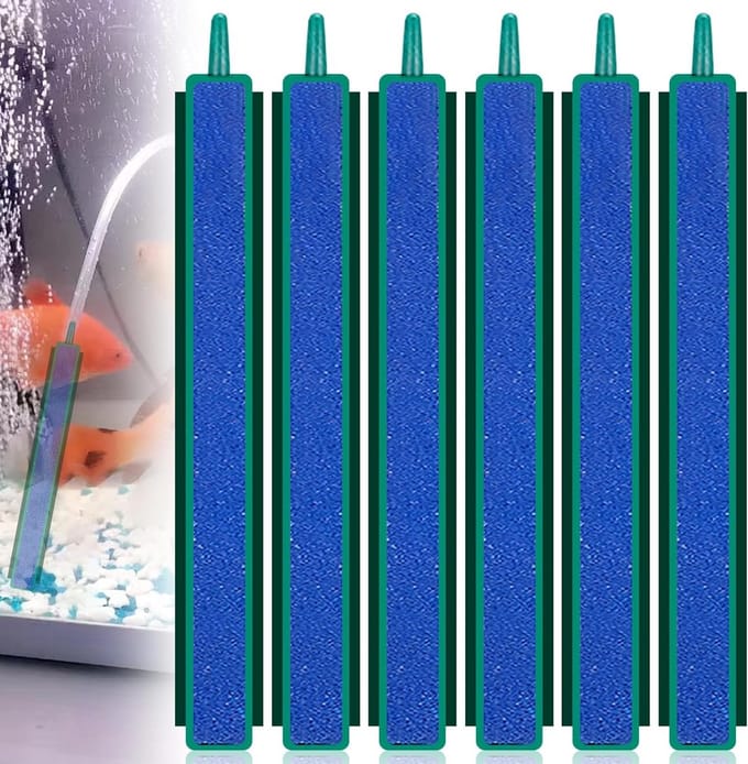 5x Luchtsteen voor Aquarium 30cm met Slang - Zuurstofpomp Accessoire