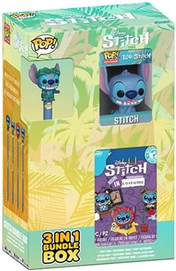 Funko Lilo & Stitch Exclusive Box Stitch 3-in-1 Assembled POP! Figuur