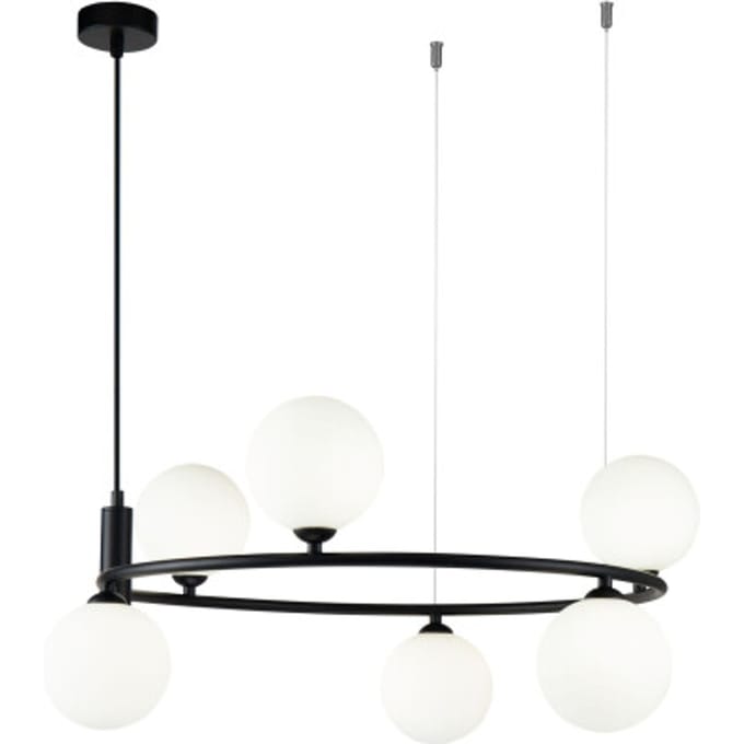 Maytoni - Hanglamp Ring - Zwart - Ø58
