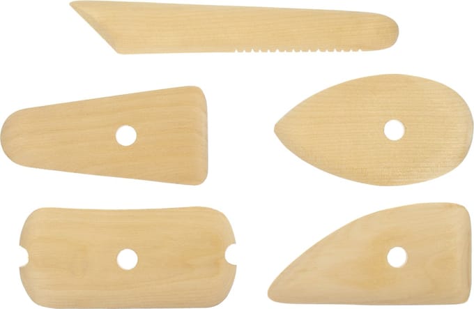 Kangaro lomerset - hout - 5 stuks