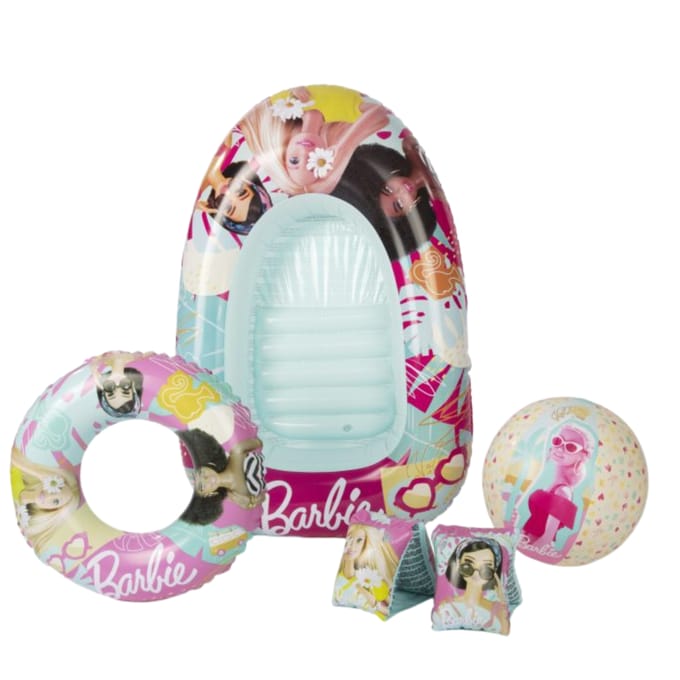 Barbie opblaasbare zwemset