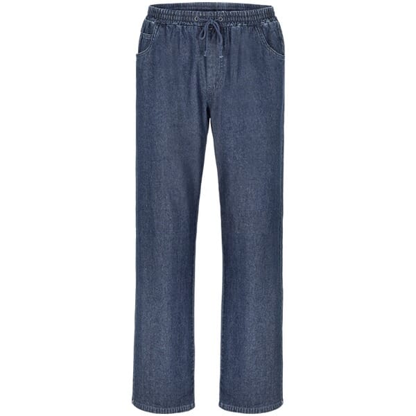 Jan Vanderstorm herren Jeans Met Elastische Band - 27 - blauw - Plus Size