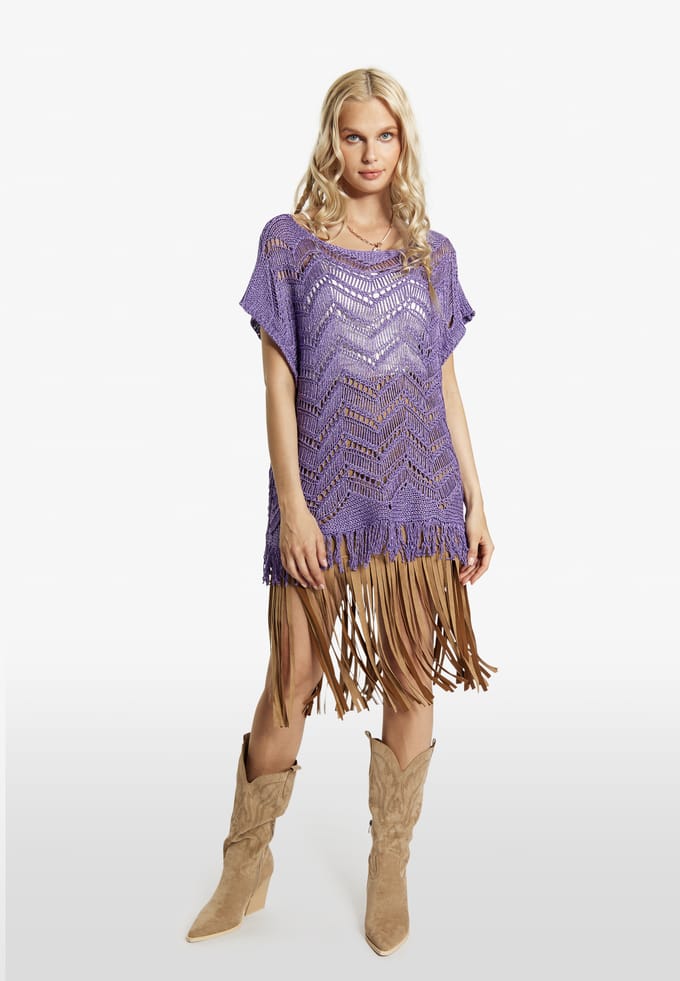 IZIA Jumper Dames violet