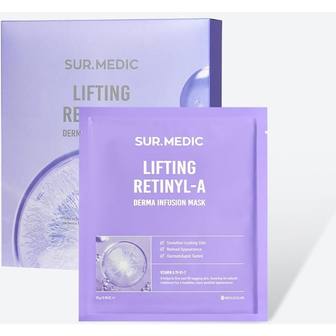 NEOGEN Sur.Medic+ Masque d'Infusion Dermique Lifting Rétinyl-A 28g*10 feuilles white