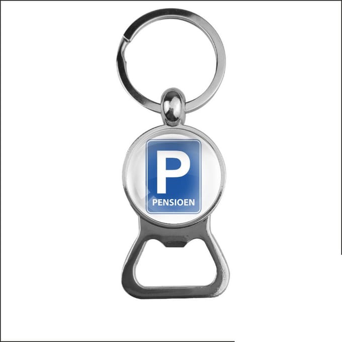 Bieropener Glas - Pensioen