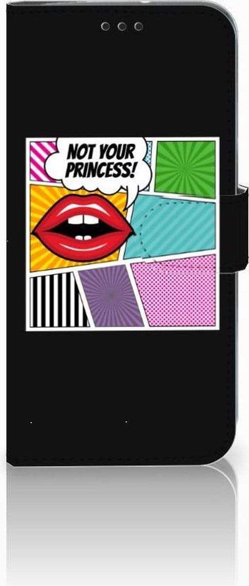 Motorola Moto G7 | G7 Plus Wallet Case met Pasjes Popart Princess