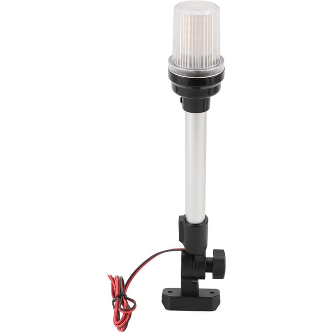 Ankerlicht Omnidirectioneel IP67 Waterdicht Boot Heklicht LED Opvouwbaar Marine Navigatielicht white
