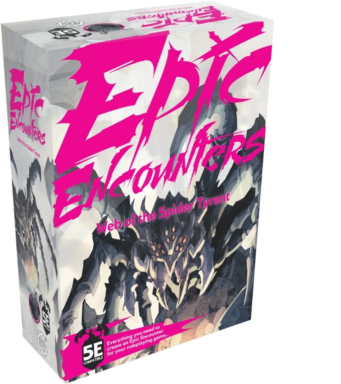 Epic Encounters Web of the Spider Tyrant - RPG Miniaturen - Steamforged Games