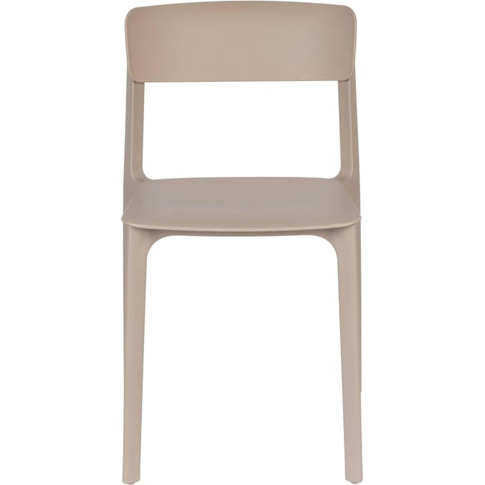 Housecraft Living Clive Tuinstoel/ Eetkamerstoelen Lichtbruin - Set van 4