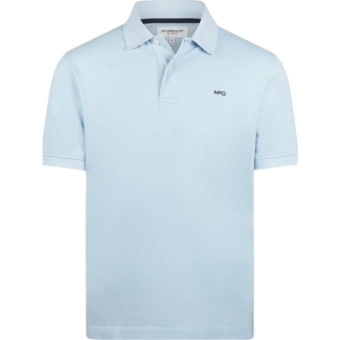 McGregor Classic Polo Light Blue Größe: M | Poloshirts Outlet | Herren | Blau