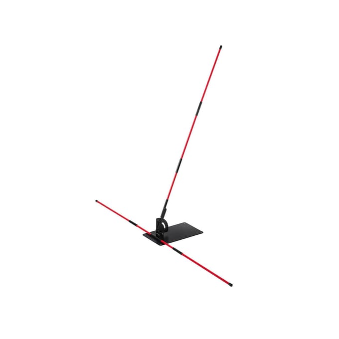 Club Alignment Stick Houder Swingvlak Trainer Swing Trainer Hulp Set voor Richten Putting Swing rood