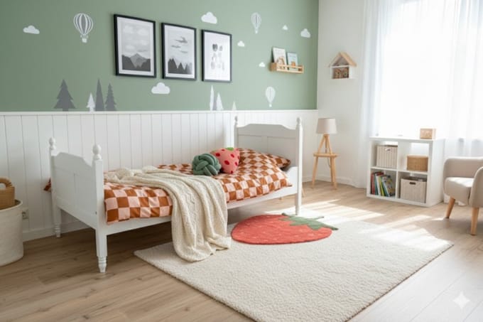 Rockwood® Tienerbed Amalia Wit met lattenbodem