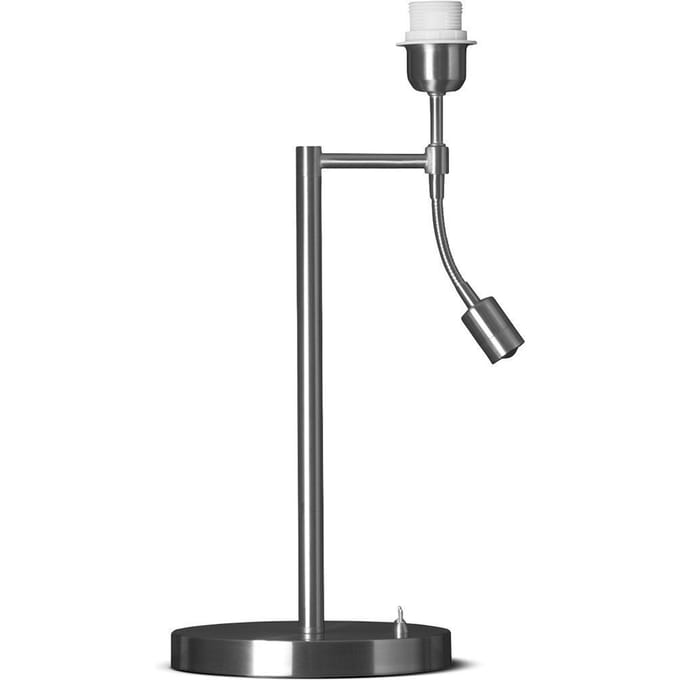 Home sweet home tafellamp Read 47 cm - verstelbaar - mat staal