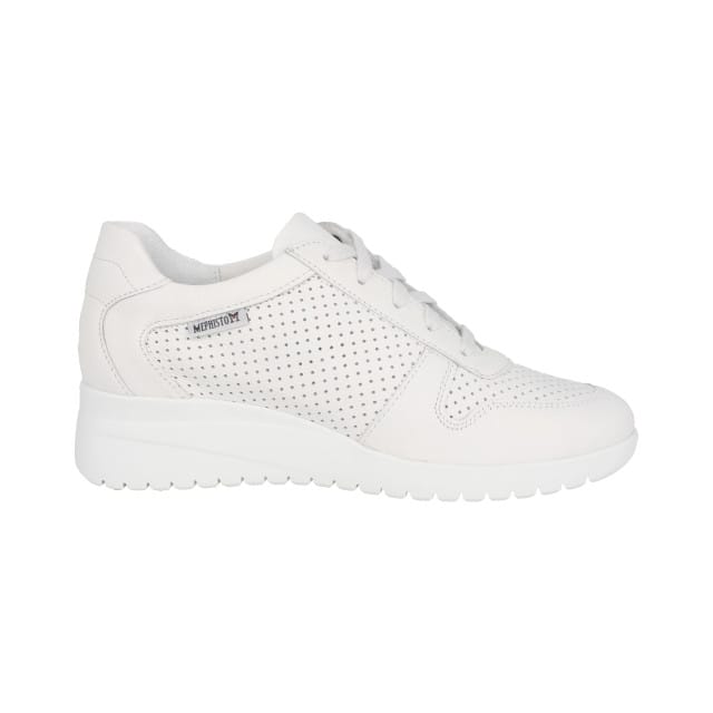 Mephisto Isa Perf - dames veterschoen - Wit - maat 35.5 (EU) 3 (UK)