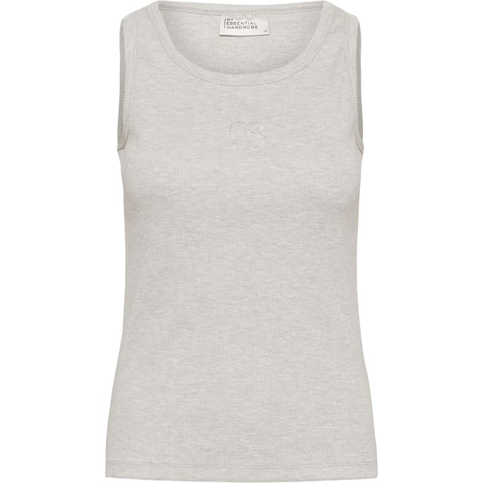 My Essential Wardrobe Mwmandy Tops Lichtgrijs 10705497