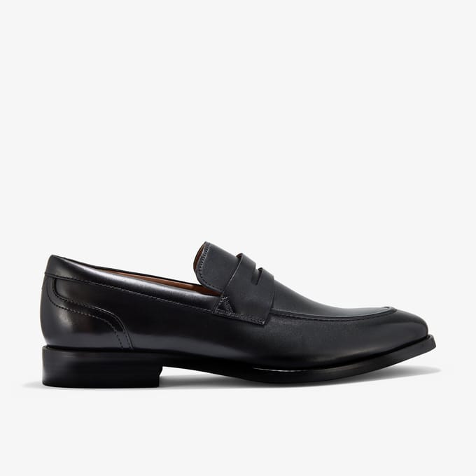 Banstead Lo Zwarte Leren Schoenen