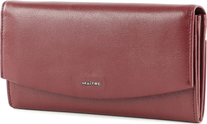 Maître Portemonnee Leisel Diedburg Purse LH8F Darkred Rood