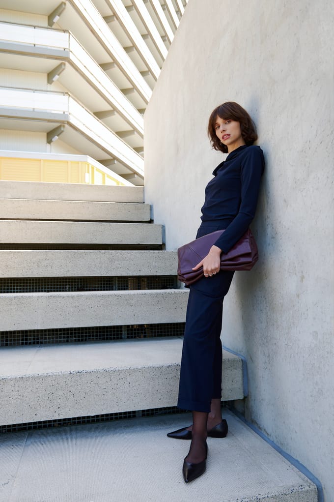 Still pants technical jersey | Blue - Blue / XXS