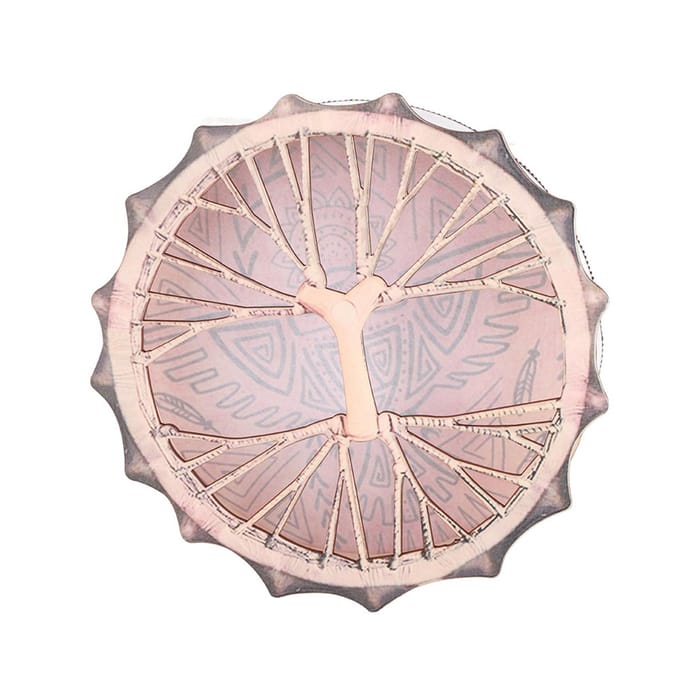 Sjamanendrum met Drumstok Diepe Bas Helend Instrument Decoratie beige