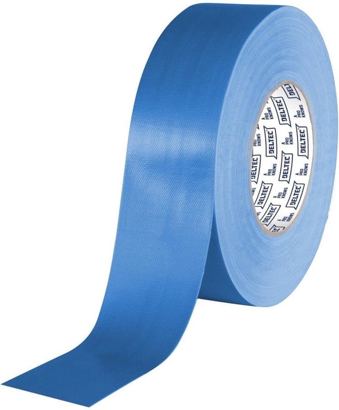 Deltec Gaffer Tape Pro 50mm x 50m Blauw