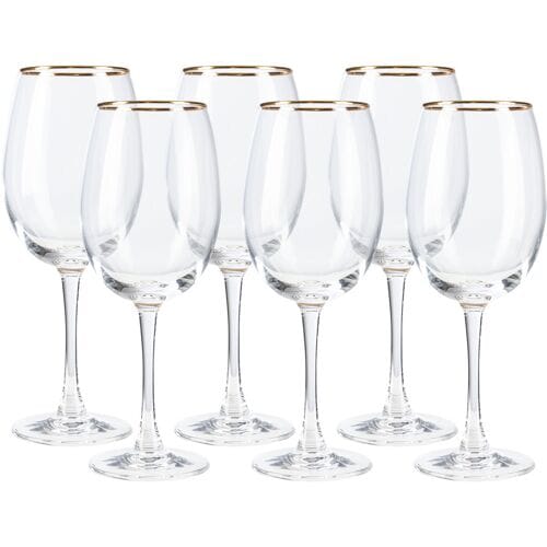 LIVARNO HOME Glazenset 6-delig (Witte wijn glazen)