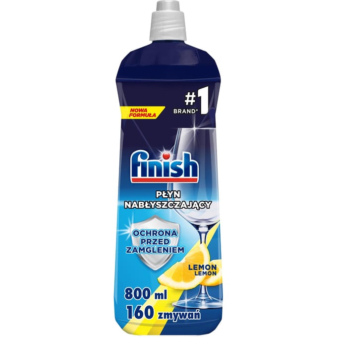 010419 Finish Liquide de Rinçage &P 800ml Citron